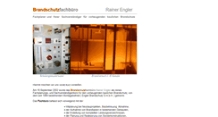 Desktop Screenshot of brandschutzfachbuero-engler.de